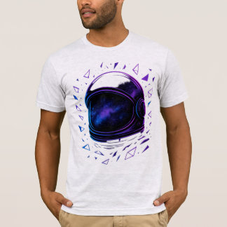 Camiseta Neon Astronauta Galaxy Mist