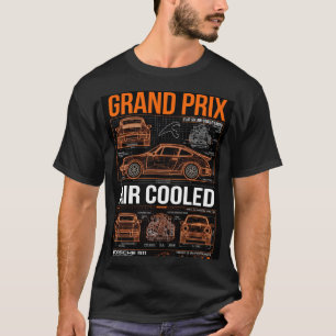 Camiseta Neon Blueprint Techwear Gráfica Resfriada a Ar
