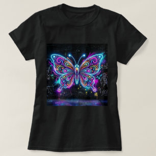 Camiseta Neon Borboleta Butterfly Tees Co. 0047801