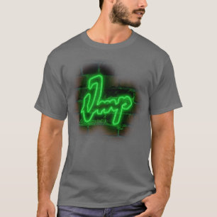 Camiseta Néon clássico do crachá Hillman Imp