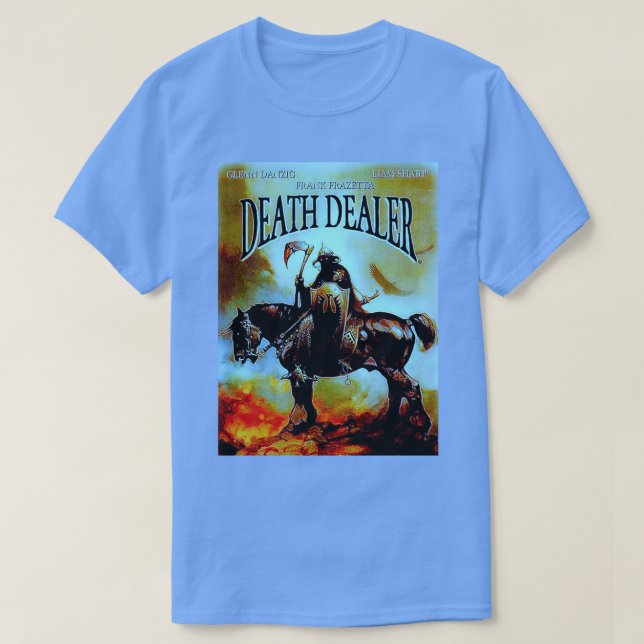 Camiseta Néon Cobrir do Dealer da Morte (Frente do Design)