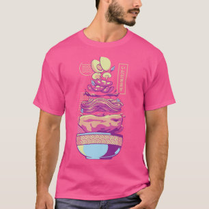 Camiseta Neon Core Noodles Ramen por Tobe Fonseca