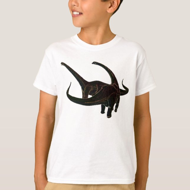 Camiseta Neon Dinossauros (Frente)