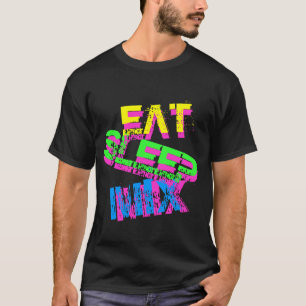 Camiseta Neon DJ t shirt mistura de comer e dormir