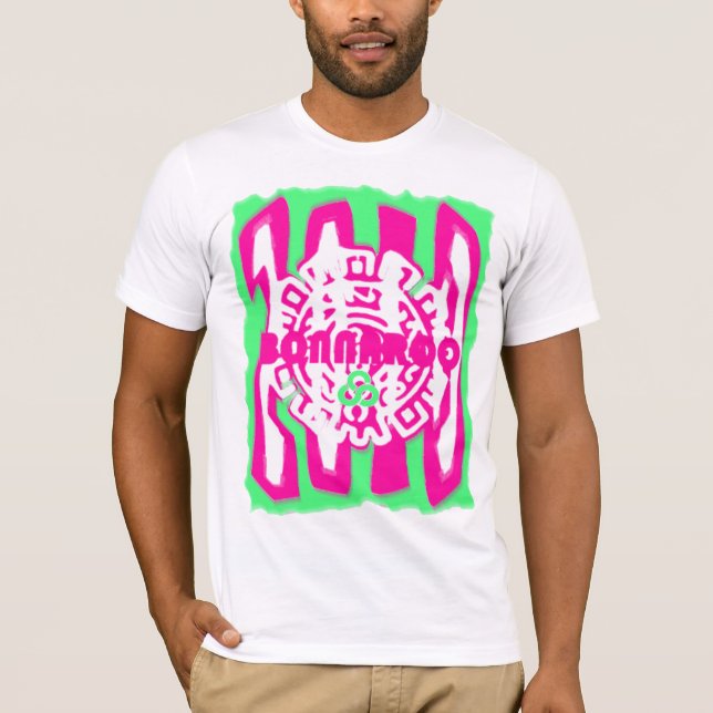 Camiseta NÉON do bonnaroo (Frente)