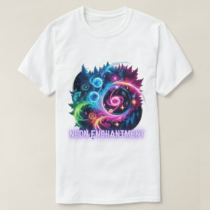 Camiseta Neon Enchantation - Magic tornado visível