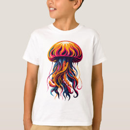 Camiseta Neon Flow Jellfish