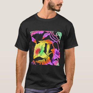 Camiseta Neon Flowers