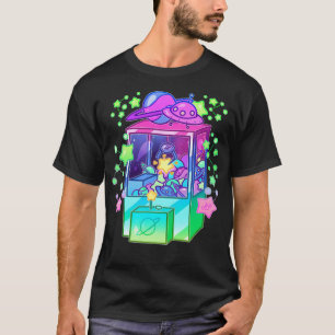 Camiseta Neon Galaxy Ufo Catcher
