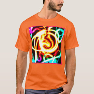 Camiseta Neon Geométrico Art Design para Suas Necessidades