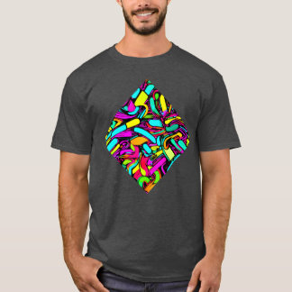 Camiseta Neon Glow Vintage Retro Style boy