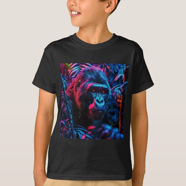 Camiseta Neon Gorilla (Frente)