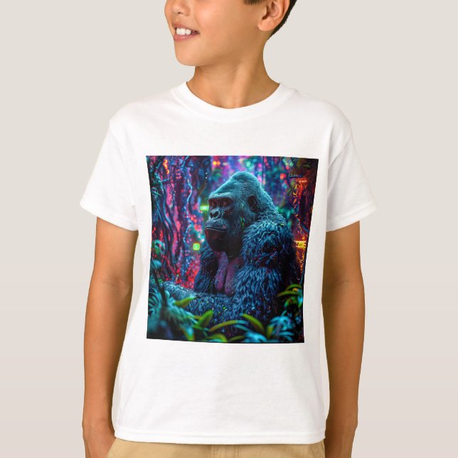 Camiseta Neon Gorilla (Frente)