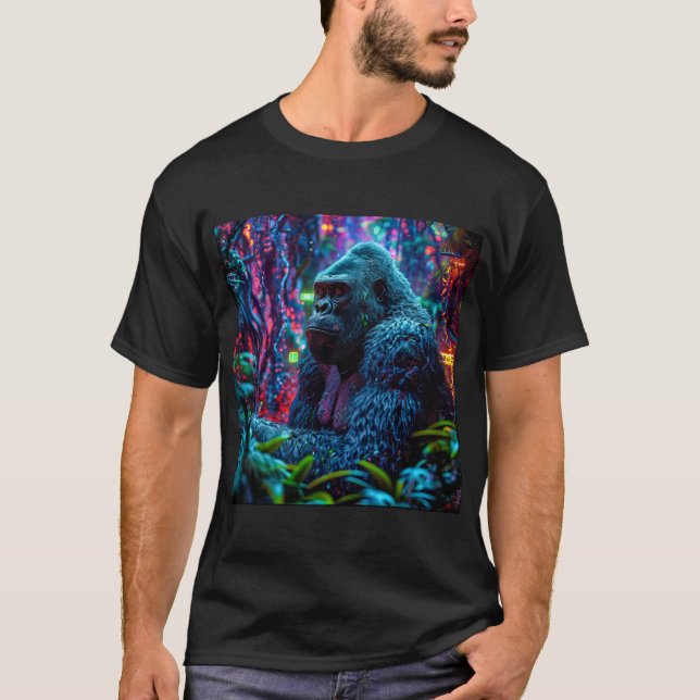 Camiseta Neon Gorilla (Frente)