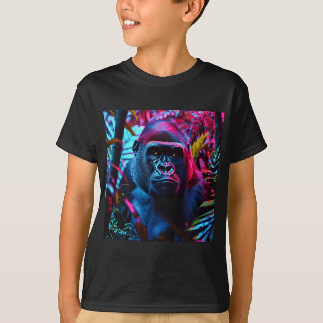 Camiseta Neon Gorilla (Frente)