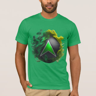 Camiseta Neon Green Xbox Smoke T-Shirt