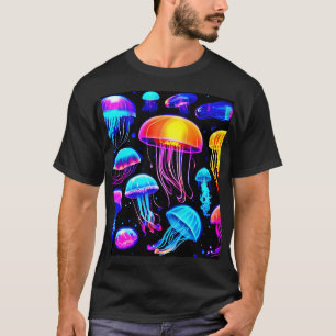 Camiseta Neon Jellyfish