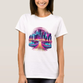 Camiseta Neon Metropolis, T-Shirt