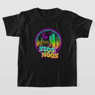 Camiseta Neon Moon, País Clássico, Music Vintage