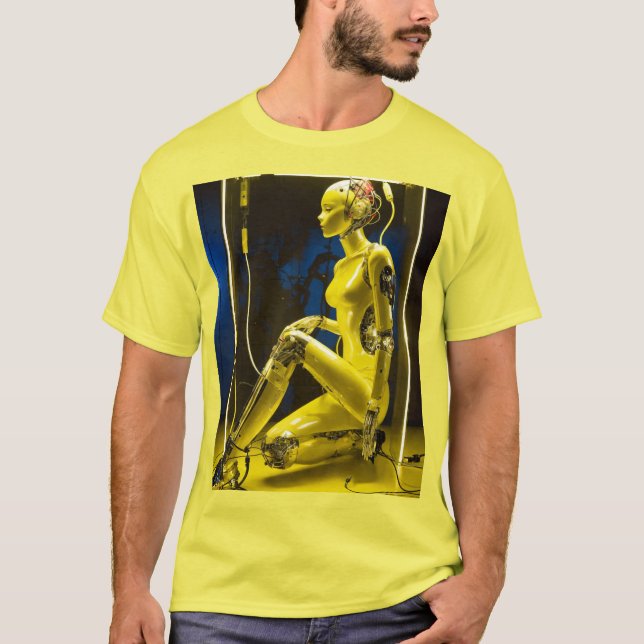 Camiseta Neon Nexus: O Futuro da Forma (Frente)