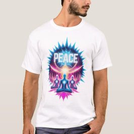Camiseta Neon Nirvana - Encontrar a paz