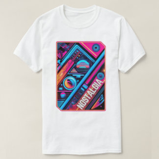 Camiseta Neon Nostalgia - Vintage