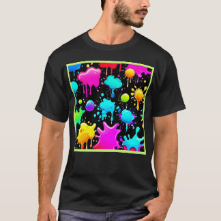 Camiseta Neon Paint Drives Design