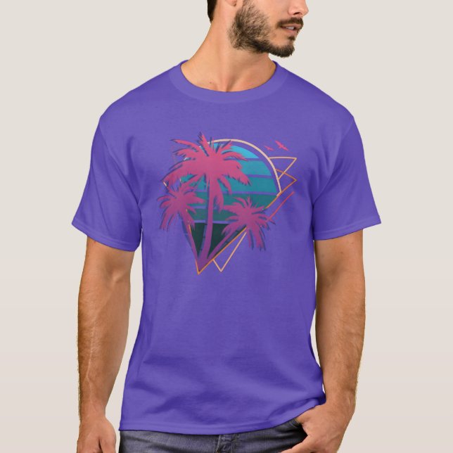 Camiseta Neon Palmrees friend (Frente)