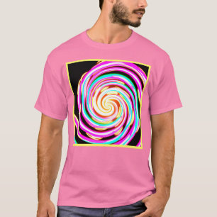 Camiseta Neon Pattern Trabalho de arte