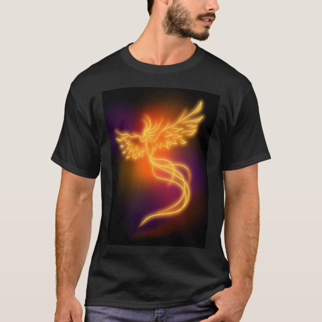 Camiseta Neon Phoenix (Frente)