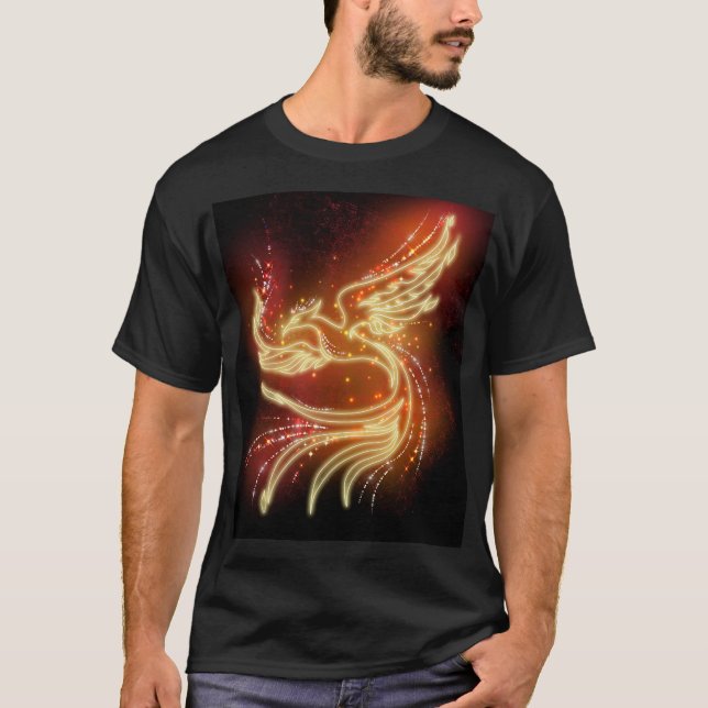 Camiseta Neon Phoenix (v2) (Frente)