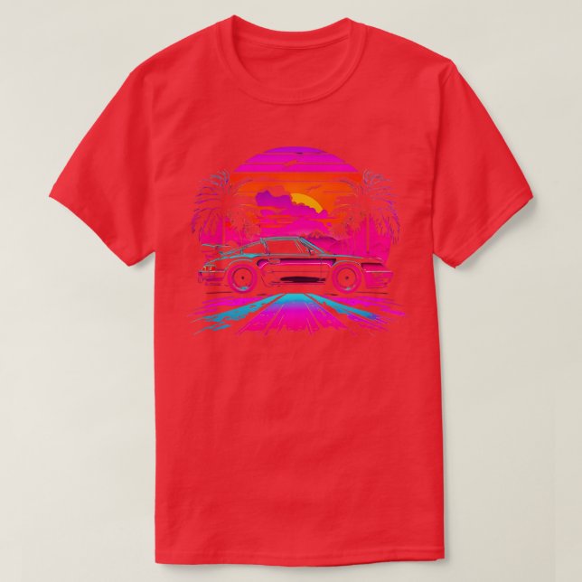 Camiseta Neon Porsche Design 1 (Frente do Design)