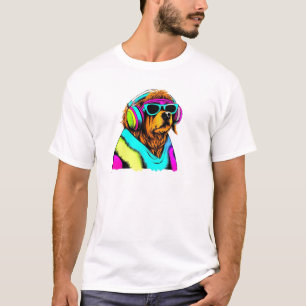 Camiseta Neon Rad Dog 80