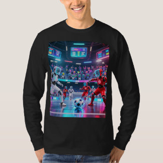 Camiseta Neon Robo Football Arena