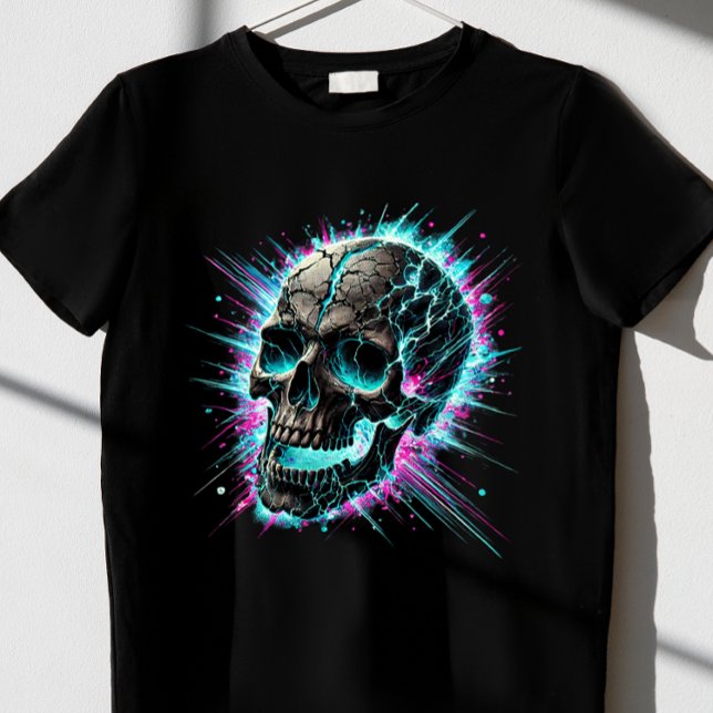 Camiseta Neon Skull 2.0 (Criador carregado)