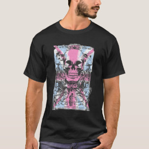 Camiseta Neon Skull Fusion - T-Shirt