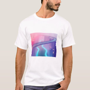 Camiseta Neon Skybridge Dreamscape