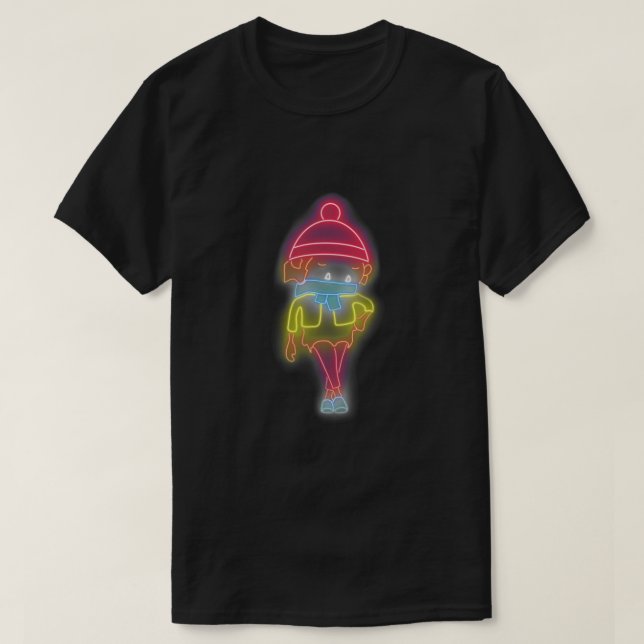 Camiseta Neon Sneaky Sasquatch Classic (Frente do Design)