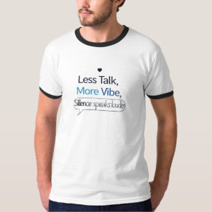 Camiseta Neon Speech Minimal Quote Camisa Básica