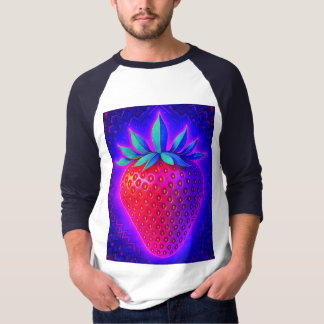 CAMISETA NEON STRAWBERRY