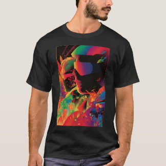 Camiseta Neon-style poster, 80s