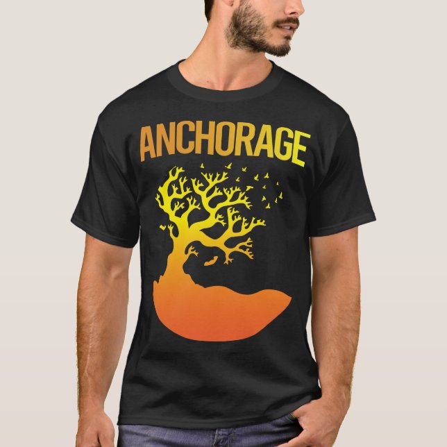 Camiseta Neon Tree - Anchorage (Frente)