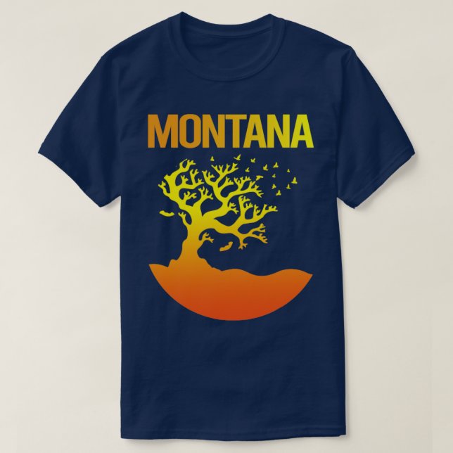 Camiseta Neon Tree Art Montana  (Frente do Design)