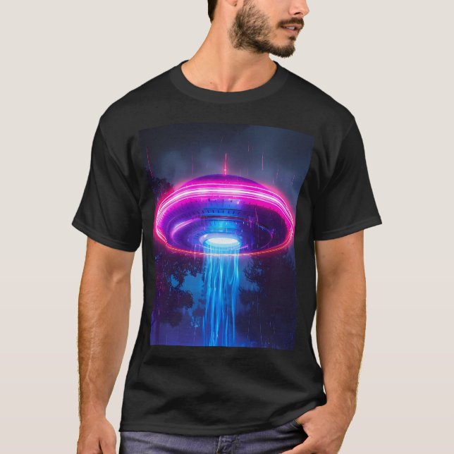 Camiseta Neon Ufo (Frente)