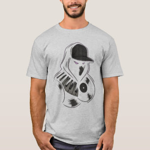 Camiseta Neon Vinyl Piano Hoodie Ninja