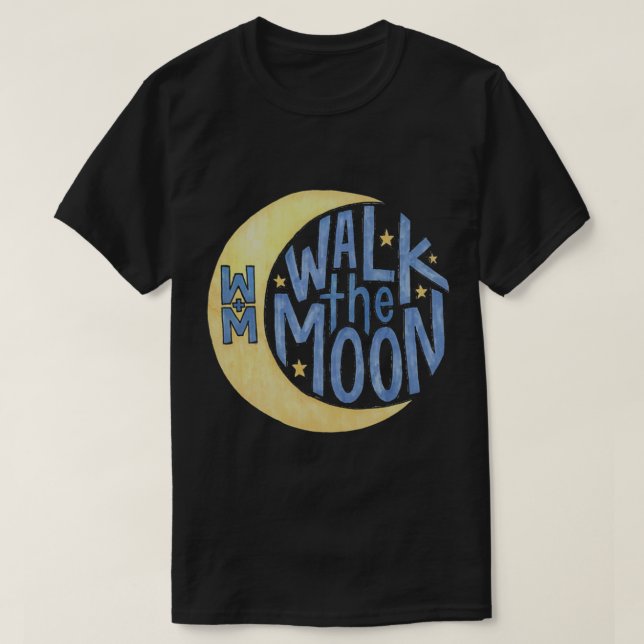 Camiseta Neon WALK THE MOON Classic T-Shirt (Frente do Design)