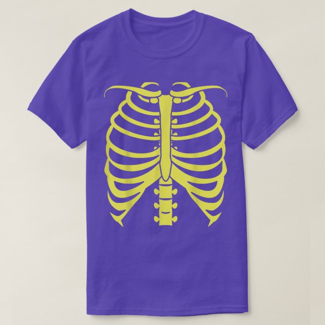 Camiseta Neon Yellow Skeleton Tee  (Frente do Design)