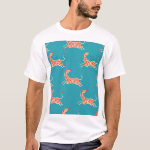 Camiseta Neon Zebra: Retro Colorida Sem Costura