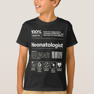 Camiseta Neonatologista & Presente Personalizado de Neo
