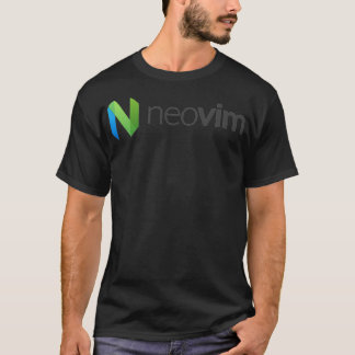Camiseta Neovim Text Editor Logo